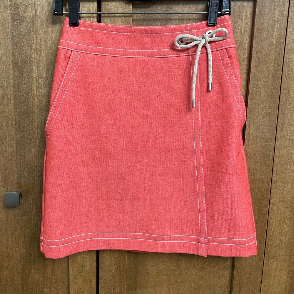 Ann Taylor Faux Wrap Skirt EUC